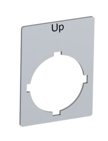 SK 615 552-32 štítek popisný  Up