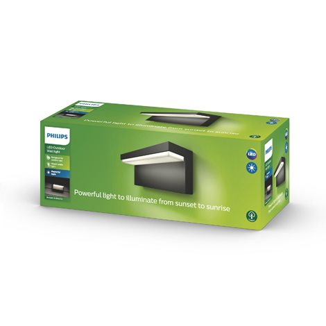 16483/93/P0 Bustan venkovní nástěnné LED svítidlo 2x4,5W 1000lm 2700K IP44, antracitové;stmívatelné 6