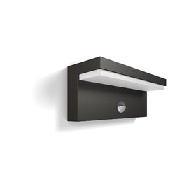 16484/93/P0 Bustan IR venkovní nástěnné LED svítidlo se senzorem 2x4,5W 1000lm 2700K IP44, antracit
