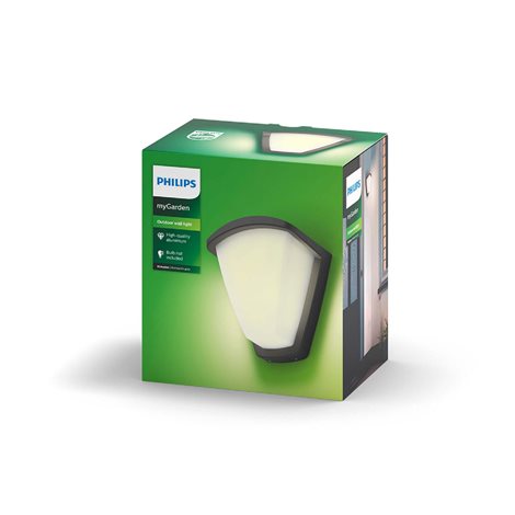 17383/93/PN Kiskadee venkovní nástěnné svítidlo E27 1x42W (bez zdroje), IP44, antracitové 5