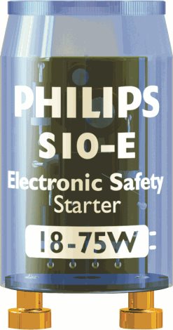 startér S 10 E 18-75W SIN 220-240V BL UNP/20X25BOX 2