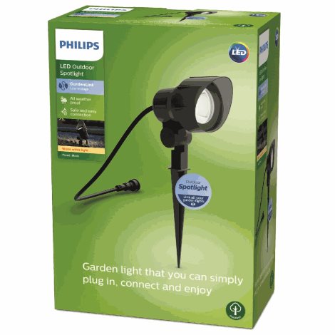 Venkovní zapichovací Low Voltage LED bodové svítidlo 1x6W 600lm 2700K 12V IP44 nestmívatelné, černé 2