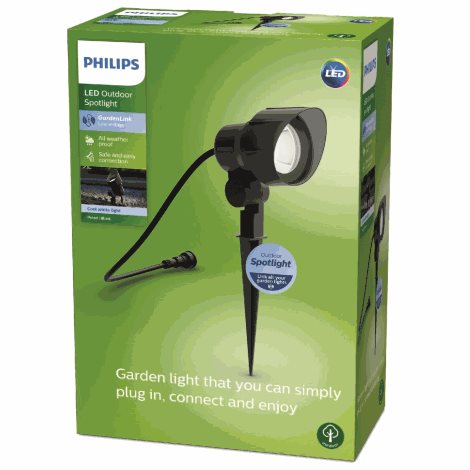 Venkovní zapichovací Low Voltage LED bodové svítidlo 1x6W 660lm 4000K 12V IP44 nestmívatelné, černé 2