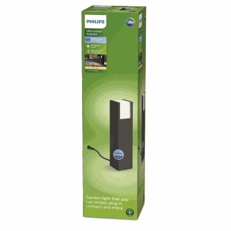 Arbour venkovní sloupkové Low Voltage LED svítidlo 1x6W 600lm 2700K 12V IP44 ND, antracitové 2
