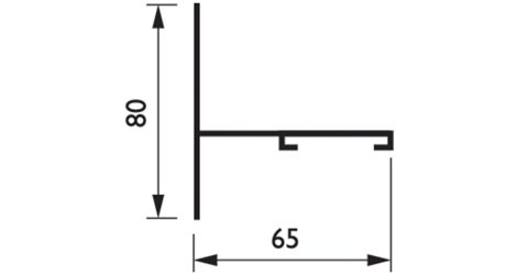 ZRS700 SCP WH SUSP CLAMP Montážní třmen pro přisazenou montáž bílá 3