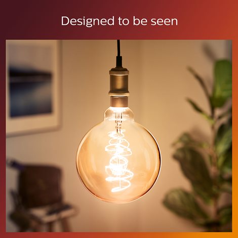 Vintage LED filament žárovka E27 G200 7W 470lm 1800K stmívatelná, zlatá 6