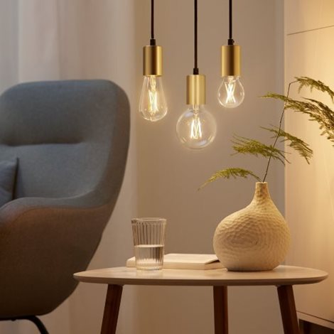 WiZ LED žárovka filament E27 A60 7W 806lm 2700-6500K IP20, stmívatelná 8