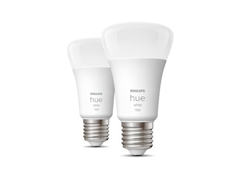 Hue White sada 2x žárovka LED E27 A60 9,5W 1100lm 2700K IP20 3