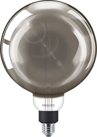 Vintage LED žárovka E27 G200 6,5W 200lm 1800K stmívatelná, smoky 1
