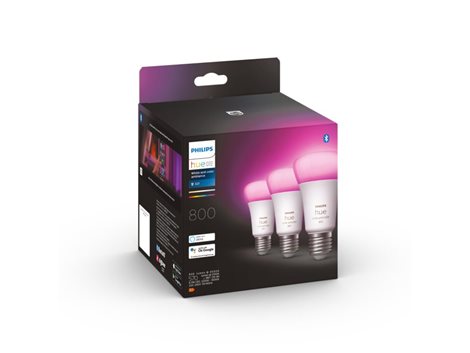 Hue WACA sada 3x žárovka LED E27 A60 6,5W 806lm 2000-6500K RGB IP20 5