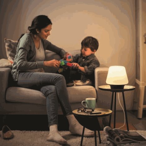Hue WA Wellness stolní LED lampa 1xE27 6W 806lm 2200-6500K IP20, černá 5