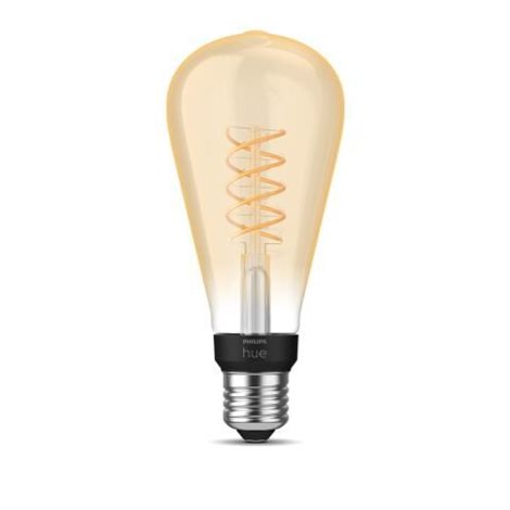 HUE White LED Filament žárovka E27 ST72 7W 550lm 2100K IP20, stmívatelná 2