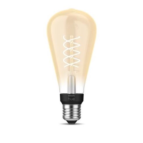 HUE White LED Filament žárovka E27 ST72 7W 550lm 2100K IP20, stmívatelná 4