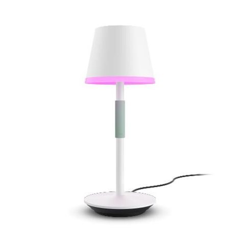 Hue WACA Go venkovní stolní dotyková LED lampička 6,2W 530lm 2000-6500K RGB IP54, bílá 6