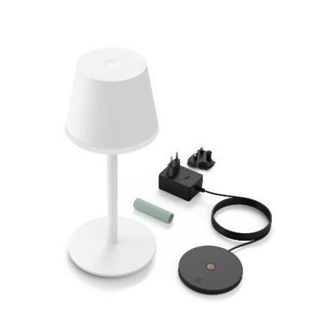 Hue WACA Go venkovní stolní dotyková LED lampička 6,2W 530lm 2000-6500K RGB IP54, bílá 14
