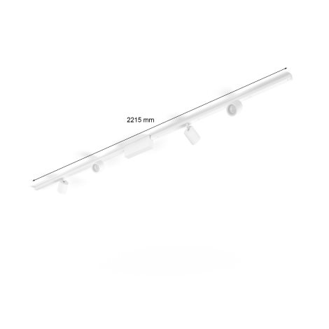 Hue Perifo lištové svítidlo se 4 spoty, LED WACA 20,8W 2040lm 2000-6500K RGB, bílá 7
