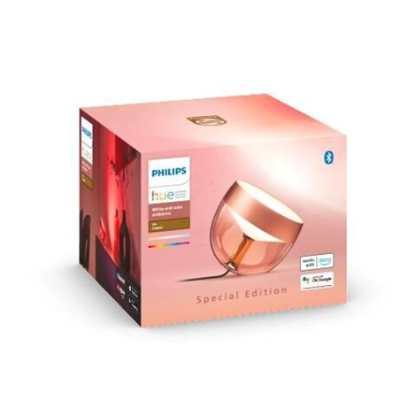 Hue WACA Iris stolní LED lampa 1x8,1W 570lm 2000-6500K RGB IP20, měděná 6