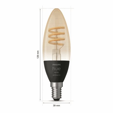 Hue WA Filament žárovka LED E14 B39 4,6W 350lm 2200-4500K IP20 3