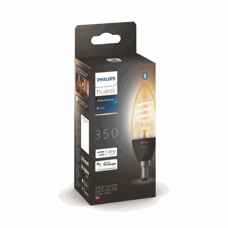 Hue WA Filament žárovka LED E14 B39 4,6W 350lm 2200-4500K IP20 5