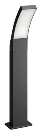 Splay venkovní sloupkové LED svítidlo 1x12W 1200lm 4000K 60cm IP44, antracitové 1