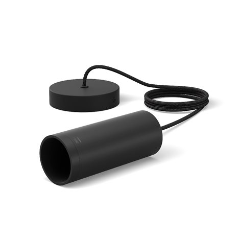 Černý závěsný kabel pro žárovky Philips Hue E27, IP20 4