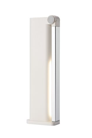 Amber přenosná stolní LED lampa 1x5W 120lm 4000K IP20 USB, krokové stmívání, bílá 2