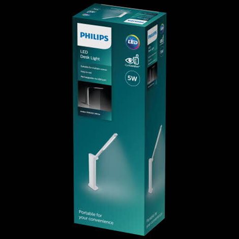 Amber přenosná stolní LED lampa 1x5W 120lm 4000K IP20 USB, krokové stmívání, bílá 6