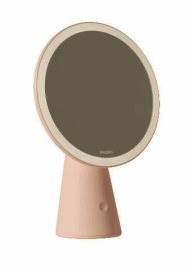 Mirror stolní svítidlo se zrcadlem 1x4.5W 60lm 3000/4000/5000K USB, růžové