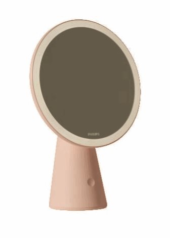 Mirror stolní svítidlo se zrcadlem 1x4.5W 60lm 3000/4000/5000K USB, růžové 1