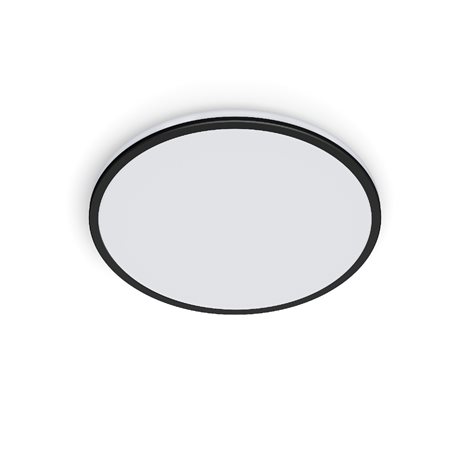 Ozziet CL570 přisazené LED svítidlo 1x18W 1800lm 2700K krokové stmívání IP20 30cm, černé 1