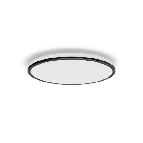 Ozziet CL570 přisazené LED svítidlo 1x18W 2000lm 4000K krokové stmívání IP20 30cm, černé 2