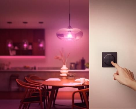HUE Tap Dotykový otočný ovladač IP20 černý 10