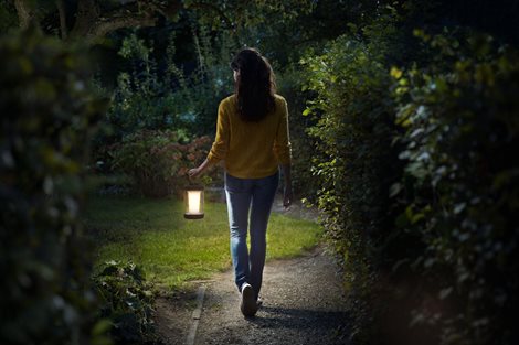 Cicero kempingová LED lampa USB 1x5W 5000K IP54, černá 2