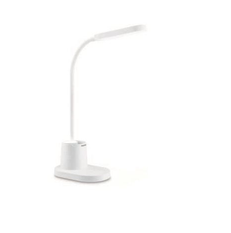 Bucket stolní LED lampa 1x7,5W 200lm 3000/4000/5700K IP20 USB krokové stmívání, bílá 1