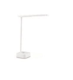 Tilpa stolní LED lampa 1x5W 130lm 5000K IP20 USB, stmívatelná, bílá