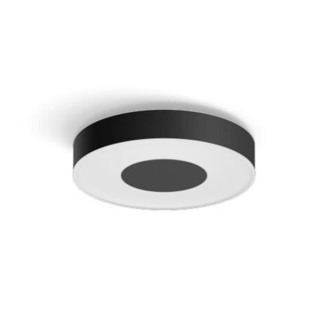 Hue WACA Xamento M stropní LED svítidlo 33,5W 2350lm 2000-6500K RGB IP44 38cm, černé 3