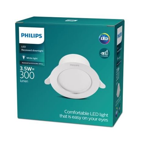 DIAMOND podhledové LED svítidlo 3x3,5W 300lm 3000K IP20, bílé 3