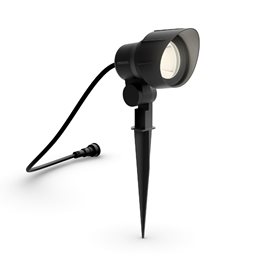 Venkovní zapichovací Low Voltage LED bodové svítidlo 1x6W 600lm 2700K 12V IP44 nestmívatelné, černé