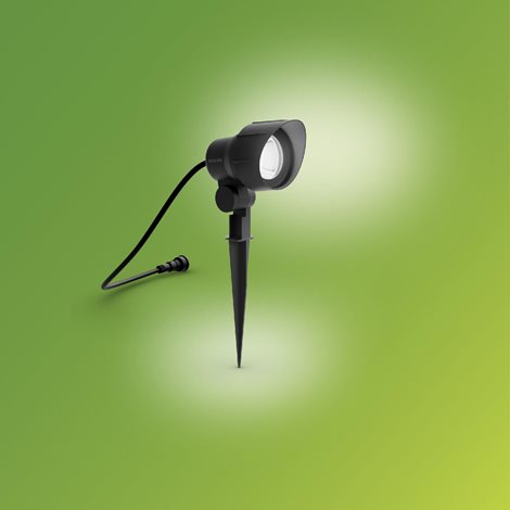 Venkovní zapichovací Low Voltage LED bodové svítidlo 1x6W 660lm 4000K 12V IP44 nestmívatelné, černé 8
