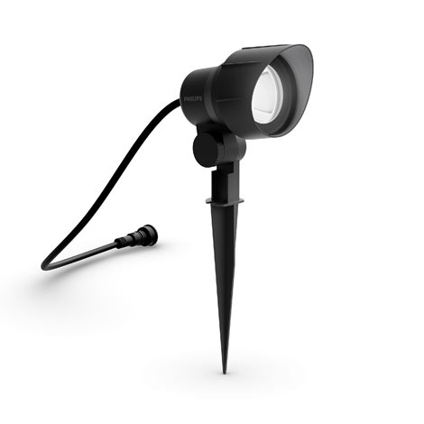 Venkovní zapichovací Low Voltage LED bodové svítidlo 1x6W 660lm 4000K 12V IP44 nestmívatelné, černé 1