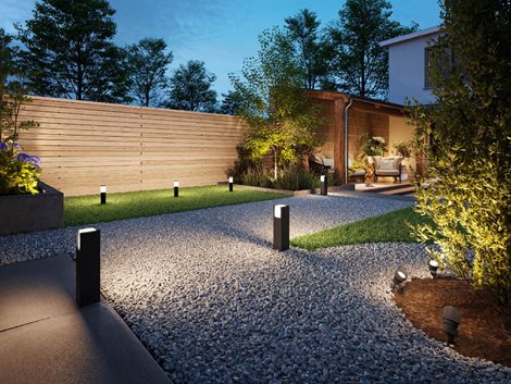 Arbour venkovní sloupkové Low Voltage LED svítidlo 1x6W 600lm 2700K 12V IP44 ND, antracitové 3