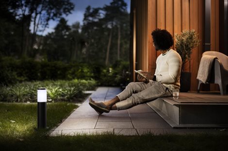 Utrecht venkovní sloupkové Low Voltage LED svítidlo 1x6W 660lm 4000K 12V IP44 ND, antracitové 10