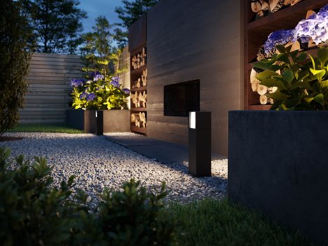 Arbour venkovní sloupkové Low Voltage LED svítidlo 1x6W 600lm 2700K 12V IP44 ND, antracitové 9