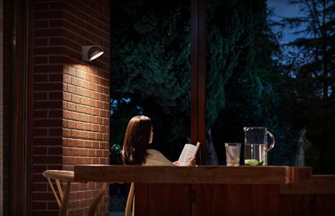 Mimosa venkovní nástěnné LED svítidlo 1x7W 630lm 2700K IP44 nestmívatelné, antracitové 3