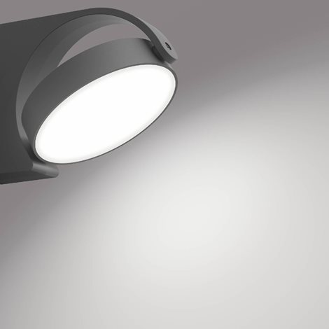 Mimosa venkovní nástěnné LED svítidlo 1x7W 680lm 4000K IP44 nestmívatelné, antracitové 5
