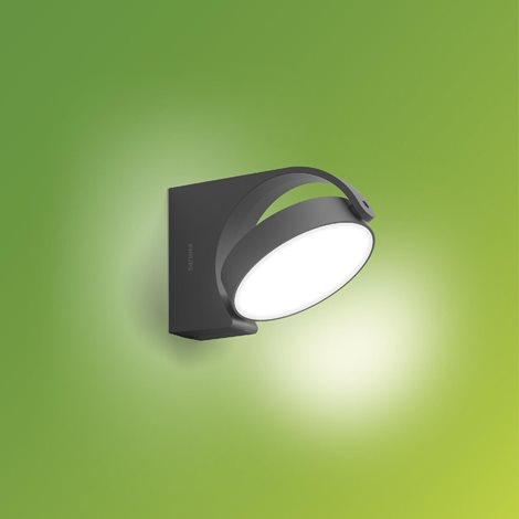 Mimosa venkovní nástěnné LED svítidlo 1x7W 680lm 4000K IP44 nestmívatelné, antracitové 6