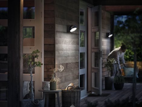 Mimosa venkovní nástěnné LED svítidlo 1x7W 680lm 4000K IP44 nestmívatelné, antracitové 7