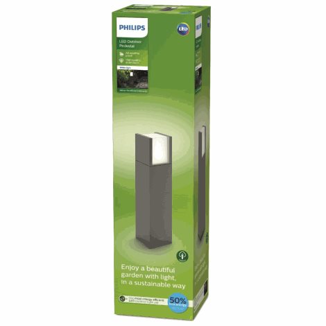 Arbour UltraEfficient venkovní sloupkové LED svítidlo 3,8W 800lm 3000K IP44 40cm, antracit 2