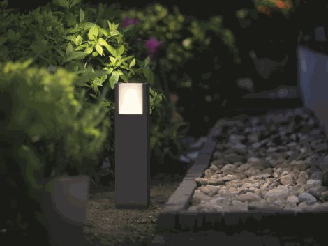 Arbour UltraEfficient venkovní sloupkové LED svítidlo 3,8W 800lm 3000K IP44 40cm, antracit 4