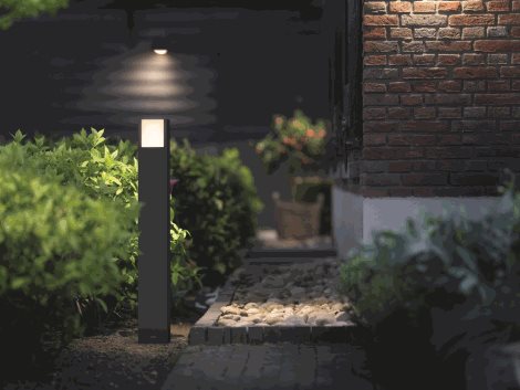 Arbour UltraEfficient venkovní sloupkové LED svítidlo 3,8W 800lm 3000K IP44 77cm, antracit 4